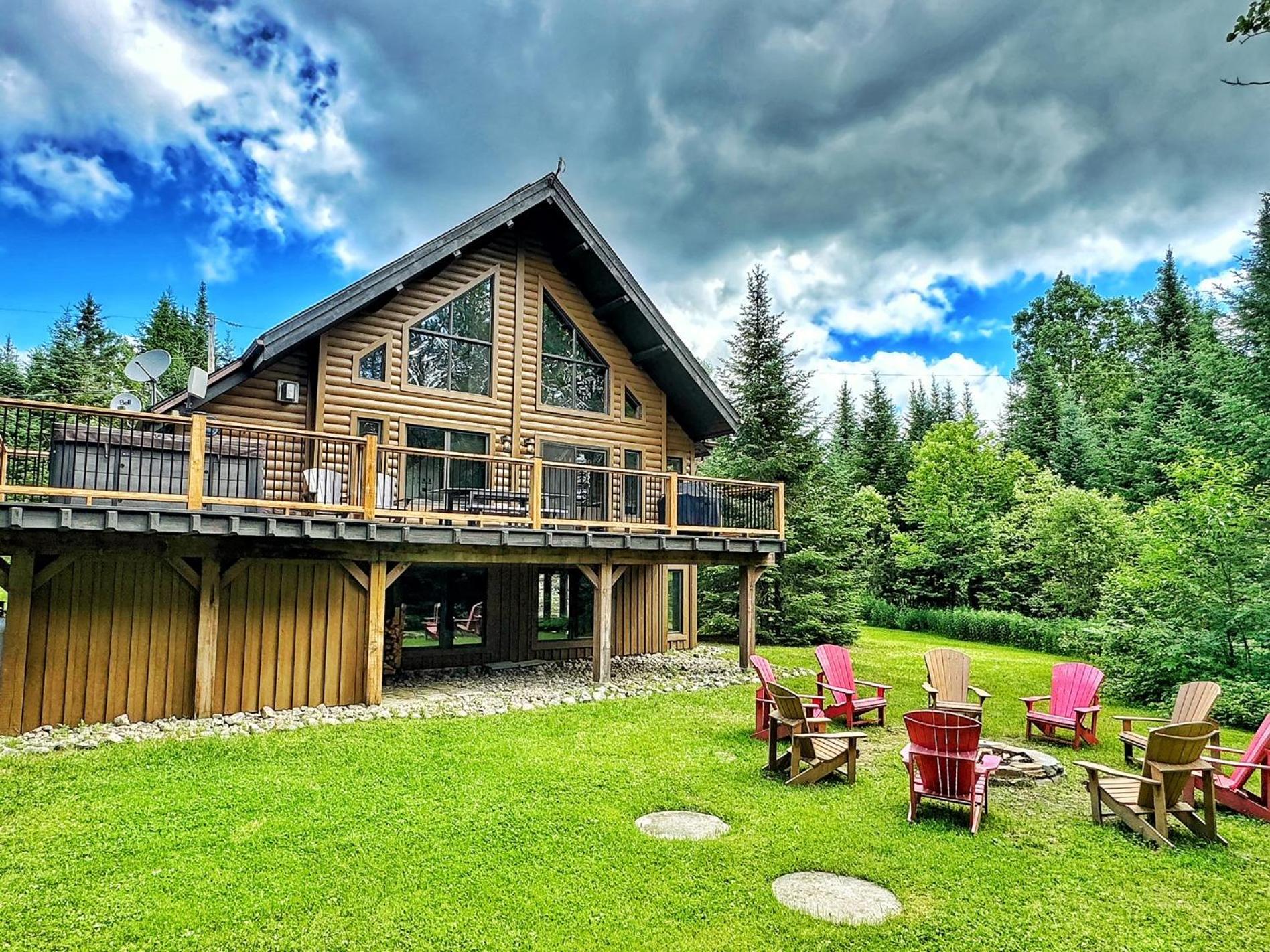 Villa Le Mont-Tremblant 1 à Lac-Supérieur Extérieur photo